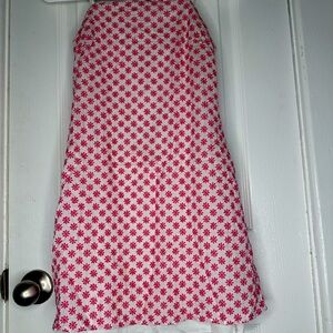 Floral Pink and White Women's Dress